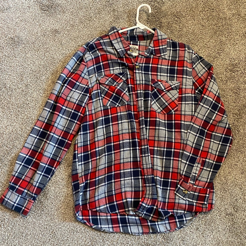 Men’s open trails button up